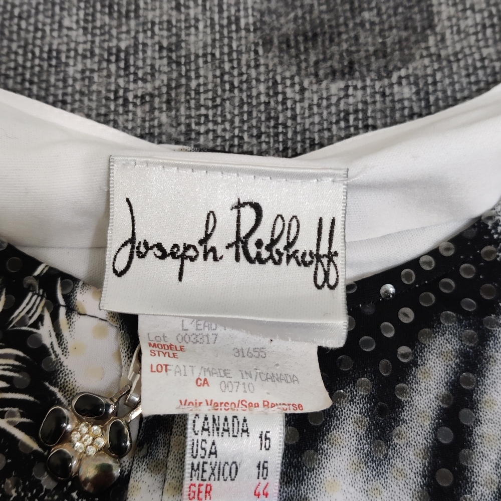 Joseph Ribkoff Jacket - 16 - Picture 9 of 10